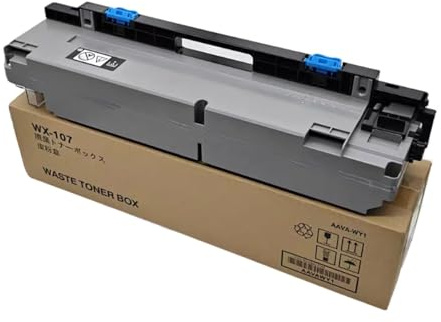 Contenedor de tóner residual compatible con WX-107 WX107 AAVA0Y1 AAVAWY1 para Konica Minolta Bizhub C250i/C300i/C360i, Bizhub C450i/C550i/C650i/C750i cartucho de tóner residual/caja/botella