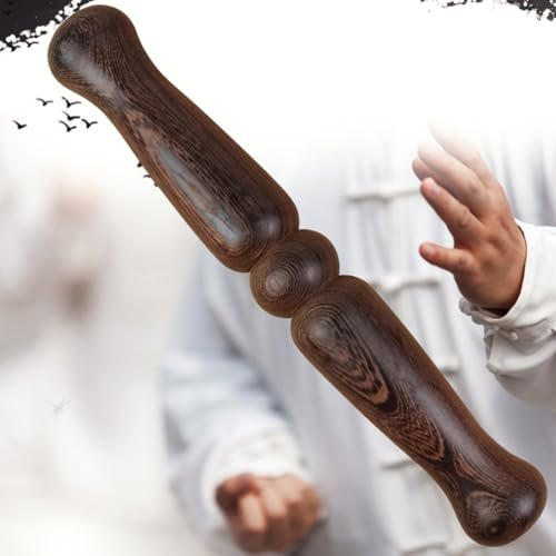 Yiustldd Tai-Chi-Qigong-Lineal, Traditionelles Chinesisches Tai-Chi-Lineal, Tai-Chi-Holzstab, Kampfkunst Kung Fu Tai Chi Bang Für Senioren Und Anfänger
