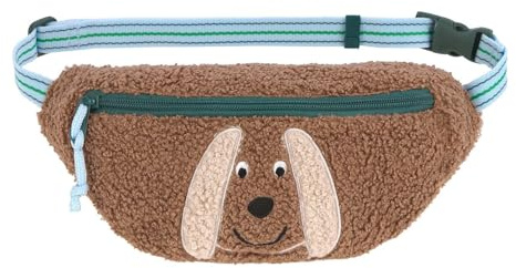 Lässig Gürteltasche Tiny Team Mini Bum Bag Dog braun