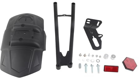Parafango posteriore moto parafango protettivo per Ninjia 250 300 400 riflettore rosso materiale di alta qualità