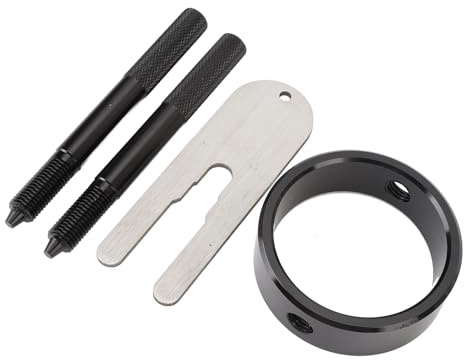 Sxhlseller Attrezzo per Compressore Molla Forcella Moto per Forcelle a Cartuccia Invertita, Kit Universale in Alluminio per la Manutenzione della Sospensione Anteriore di Streetbike e la