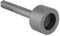 WPKD BLUEIY SDS Plus Ground Rod Screwdriver Bit Socket, High Hardness Steel Easy Installation Lightweight Drill Screwdriver Sockets for SDS Plus Hammer Drilling Tools(19mm)
