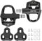 MZYRH Rennrad-Pedale, leichte Fahrradpedale Cleats Set Clipless Pedale Kompatibel mit Look KEO System