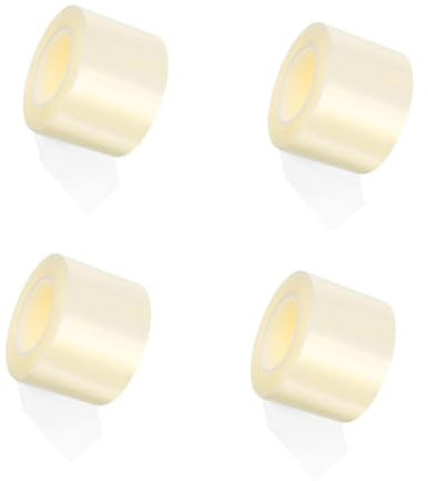 DOITOOL 4 Nastro impermeabile e per finestre striscia di tenuta isolante involucro in vinile nero lucido glassato aria sigillante per finestre listelli porta per il fondo