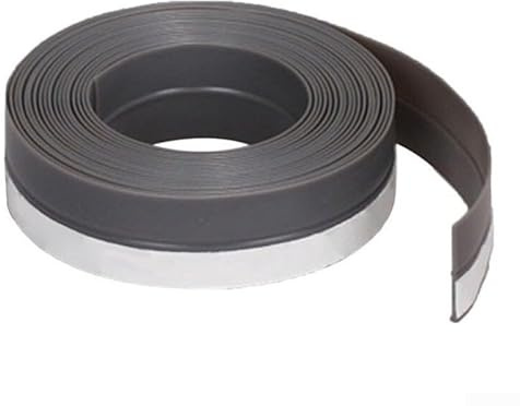 babominimer Silicone Rubber Door Bottom Seal Strip 45mm x 1m Waterproof Windproof Dustproof Soundproof Anti-Weather Stripping for for Casement Doors Cabinets(Gray)