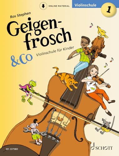 Geigenfrosch & Co: Violinschule 1: 1. Violine. Lehrbuch.