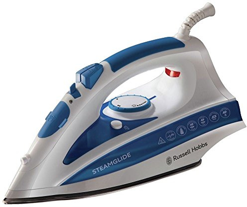 Russell Hobbs 23070 ANTI-DRIP STEAMGLIDE IRON IN BLUE AND WHITE 2400W
