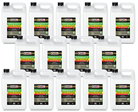 Isolbau Tiefengrund LF - 70 L Wässriger Acryl-Grund für Innen & Außen - Tiefgrund, Haftgrund für professionelle Grundierung