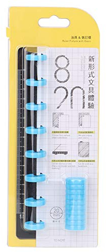 Disc Binding Ring, Binder Ring Set for DIY Scrapbook A5 8 Holes Office Organizer