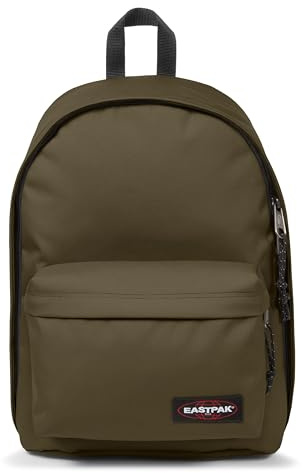 Eastpak Out of Office Sac à dos 27L (44 x 29,5 x 22 cm), compartiment ordinateur 13–15”, sac école et travail résistant et déperlant avec bretelles rembourrées - ARMY OLIVE