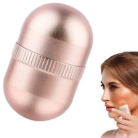Oil Control absorbiert Talg. Mattierender Gesichtsroller mit Voltsanits Stone. Praktisch