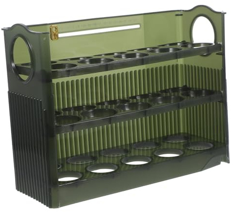 Angoily Fridge Storage Holder Rack for Refrigerator Design for Freshness and Easy Retrieval for Kitchen and Fridge Side Door