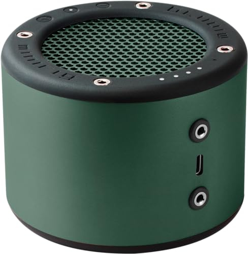 MINIRIG 4 - Portable Bluetooth Wireless Speaker, Powerful Sound & Bass, Outdoor, Travel & Home use, 100 hours Battery, Fast USB C charging, Integrated Speakerphone & Powerbank (Green)