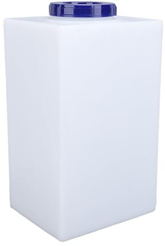 Luqeeg 5 Gallons RV Water Tank, Camping Water Container, Water Storage Container Tank RV Fresh Water Tank Water Barrel with 130mm Water Inlet for Trailers, Campervans, Ships, Yachts