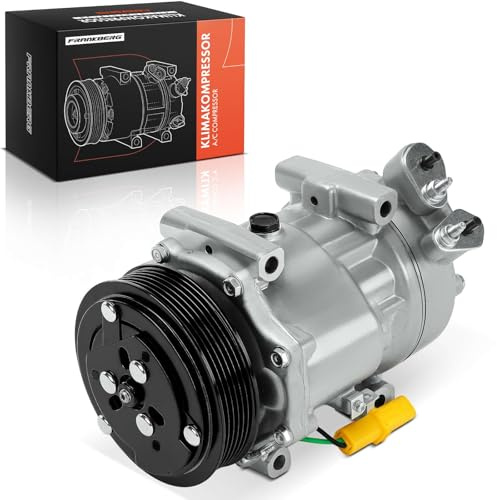 Frankberg Compressore per aria condizionata con frizione 9645440480 | Compatibile con: VF7 saltellante, Pianale/telaio Partner 5 G, Xsara N1, C5 I Break DE, 406 Pausa 8E/F