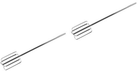 MAGICLULU 2 Piezas Base De Olla Caliente Varilla Para Carne Batidores Batidor De Carne Para Cocinar Batidor De Pasta Pequeño Batidor De Mano Manual Acero Inoxidable Reutilizable