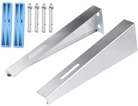 Hemobllo 2pcs Stainless Steel Storage Rack for Bucket Water Heater Wall-Mounted Bracket
