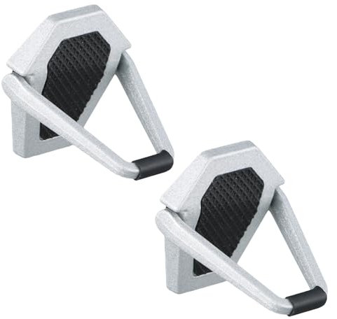 2 PCS Mini Laptop Stands, Portable Laptop Computer Stands, Invisible Foldable Laptop Feet Riser, Self-adhesive Laptop Kickstand, Notebook Tablet Stand for Desk, Mini Laptop Lifter Holder Support