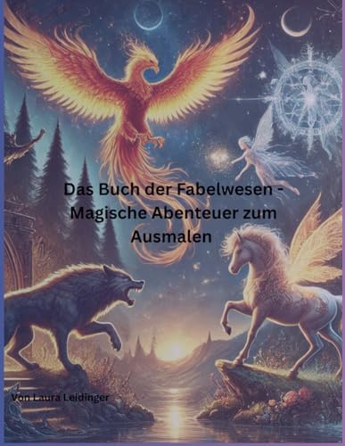 Das Buch der Fabelwesen – Magische Abenteuer zum Ausmalen