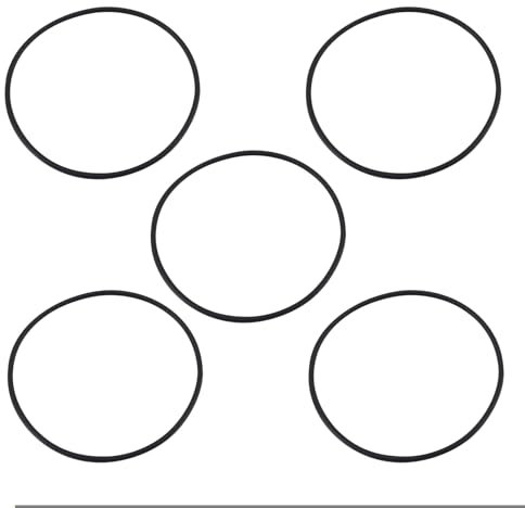 YINETTECH Lot de 5 joints toriques de rechange OR-34 151120 compatibles avec boîtier de filtre à eau Pentek, 98 x 105 x 3,5 mm