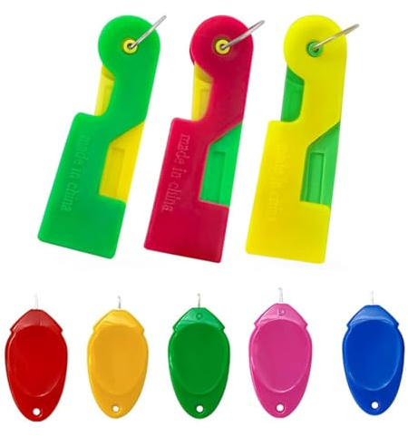 COYUN 8 Pezzi Infila Ago,Filo di Plastica Infila, Infila Aghi, Infila Ago per Macchina da Cucire, Infila Ago Automatico, Accessori Macchina da Cucire para Macchine da Cucire Progetti Artigianali fai
