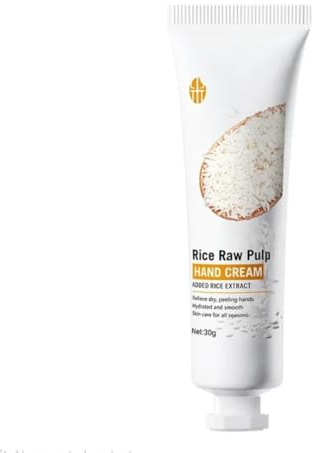 Rice Raw Pulp Hand Cream with Added Rice Extract, Hydrating, 30g