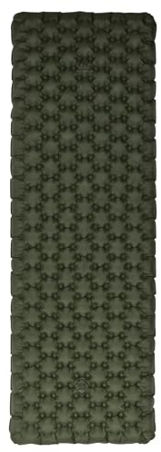 Nap Pak Arctic R11 Inflating Sleeping Mat – All Year 4 Season Winter Camping Mat – R Value 11 Insulated Alpine Sleeping Pad – 10cm Thick, Lightweight 900g, Compact – Cold Weather Backpacking Use.