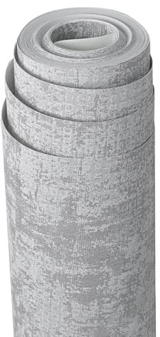 Zement-Strukturtapete, wasserfeste Beton-Strukturtapete, 920 x 53 cm, moderne Tapetenrolle, Vliesstoff, Tapeten für Wohnzimmer