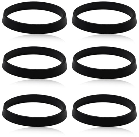 6 Pieces 40mm Rubber Washers for Plumbing, Sink Washers, Rubber Seals for 1.57 Inch Drain Pipes, Sink Kitchen Rinse Hose, Garden and Outdoor
