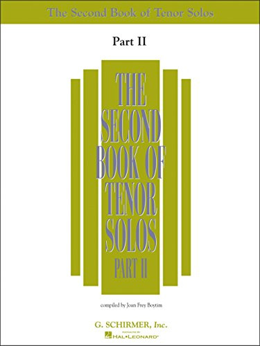 The Second Book of Tenor Solos, Part 2