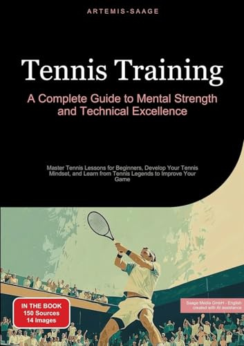 Tennis Training: A Complete Guide to Mental Strength and Technical Excellence:Master Tennis Lessons for Beginners, Develop Your Tennis Mindset, and Learn from Tennis Legends to Improve Your Game: 1