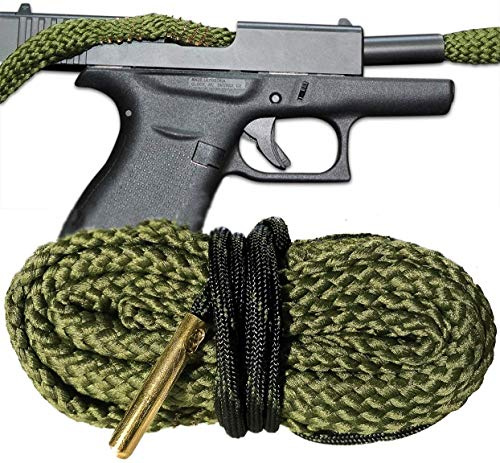 Onward New Bore Cleaner .38 Kalk .357 Kalk .380 und 9 mm Reinigungsschnur für Gewehr/Pistole/Schrotflinte/Reinigungskabel aus Messing