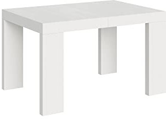 Itamoby, Tisch Roxell ausziehbar weiß Esche 90 x 130 lang 234
