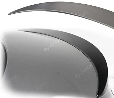 FLY DESIGN 70145 Heckspoiler passend für Mercedes CLA W117 C117, Heckflügel, Spoilerlippe für Auto Tuning, in A-Still (Brillantsilber 744/775)