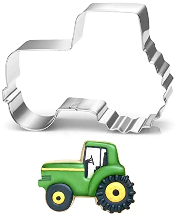 Traktor-Ausstechform, 8,4 cm, Biscui-Ausstechformen, für Kinder, Bauernhof-Mottoparty