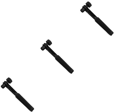 DOITOOL 3 Pièces Tige De Tournevis Outil Multifonction De Poche Tournevis De Poche Clés Mixtes Clé à Cliquet Outils De Poche Clé Haute Résistance Outil Multiple Facile Douille à Cliquet