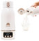 Jolly Mino Calienta Biberones Portátil, Calentador Biberones Portatil, Calienta Agua Y Leche 500ml Carga Rápida Ideal Para Coche, Viajes, Noche Función Pasteurización, Cepillo De Limpieza Incluido
