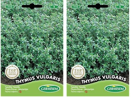 Germisem Thymus Vulgaris Semillas de Tomillo 0.5 g, EC1115 (Paquete de 2)