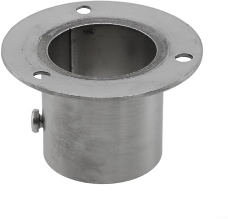Connettore flangia da parete in acciaio inox ad alta resistenza per fissaggio a tubo solido con chiusura a vite (32 mm)
