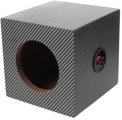 Abaodam Caisson de Basses Scellé pour Voiture Boîtier de Haut-Parleur pour Système Audio de Voiture