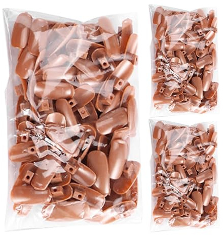iplusmile 300 Faux Ongles D'entraînement Manucure, Plastique, 300 Pièces pour Formation Nail Art, Pratique Pose Acrylique, Gel et Semi-permanent, Usage Professionnel et Débutants
