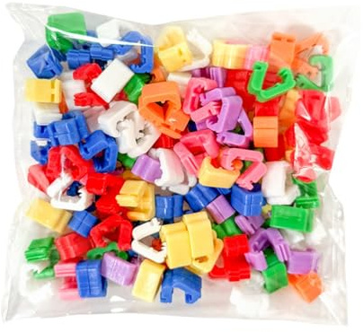 100 clip per palloncini per decorazioni per feste di fissaggio per palloncini e piccole decorazioni per palloncini