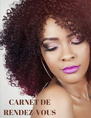 Carnet de Rendez-vous: Grand carnet A4 de 54 pages sans dates pour 1 à 5 employés selon utilisation- plage de 15/30 minutes (52 semaines ou 52 jours) ... esthétique barbier ou autres métiers