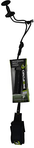 CIRCLE ONE 1 Meter gewickelten Bodyboard Leine mit Quick Release