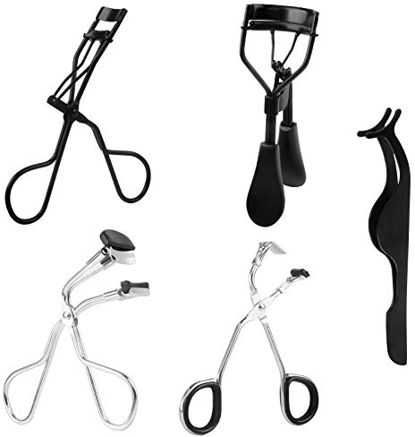 Yangfei Piegaciglia Professionale Portatile - 5 Dimensioni in Metallo