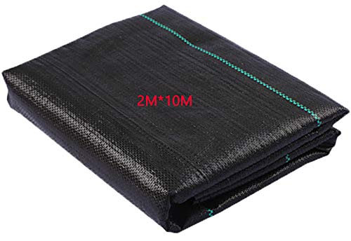 Sumwiner Weed Control Fabric 2M x 10M Heavy Duty Woven Ground Cover Membrane, Landscape Garden Ground Cover Membrane, Landscape Fabric Weed Barrier for Patios, Garden, Flower beds, Landscaping
