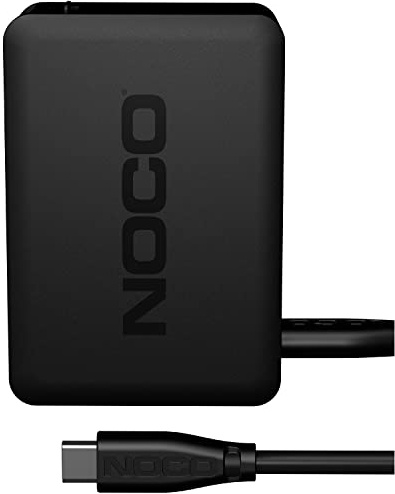 NOCO U65 65W Boost X USB-C Fast Charger for GBX45, GBX55, GBX75, and GBX155 UltraSafe Lithium Jump Starters, Plus MacBook, iPad, iPhone, Galaxy, Dell, Note, Pixel, Lenovo, HP, Switch, and More