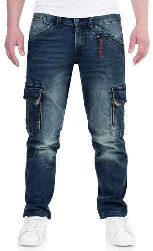 Timezone Regular BenTZ Herren Cargojeans Cargohose stylisch, Verschiedene Waschungen