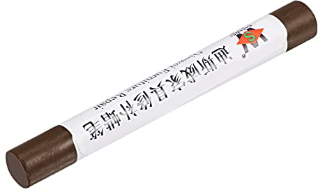 sourcing map Holzwach Füllstift Möbelstifte Holz Reparatur Ausbesserungsstifte für Kratzer Löcher Boden Laminat Tischler,Taupe