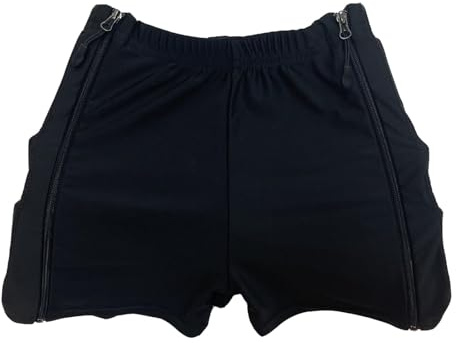 perfk Kinderhüften, Schutzpolster-Shorts, hüftgepolsterte Shorts, weicher Schutz, gepolsterte Shorts für Eiskunstlauf, Jugendliche, Kinder